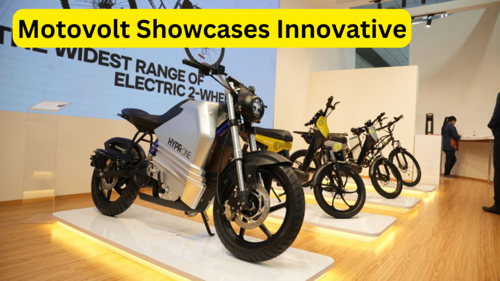 Motovolt Showcases Innovative Electric TwoWheelers at Bharat Mobility